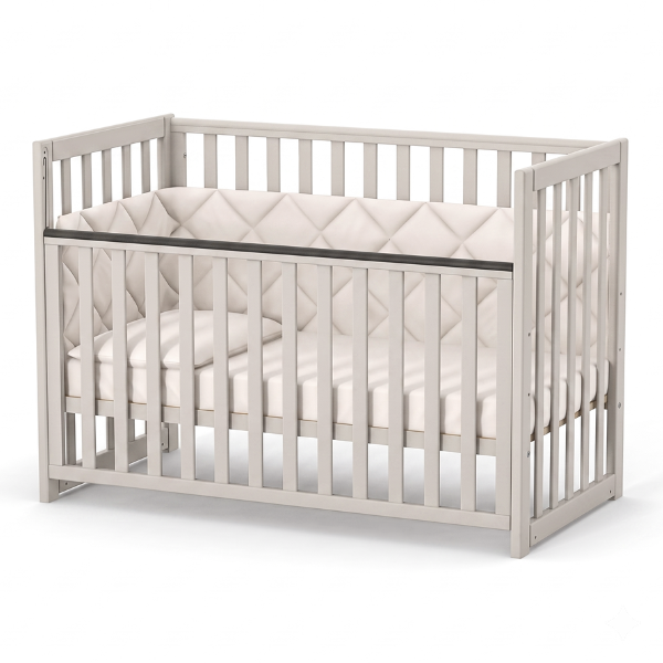 Dětská postýlka Sleeppo Gekko Kids 120x60. Kašmírová barva